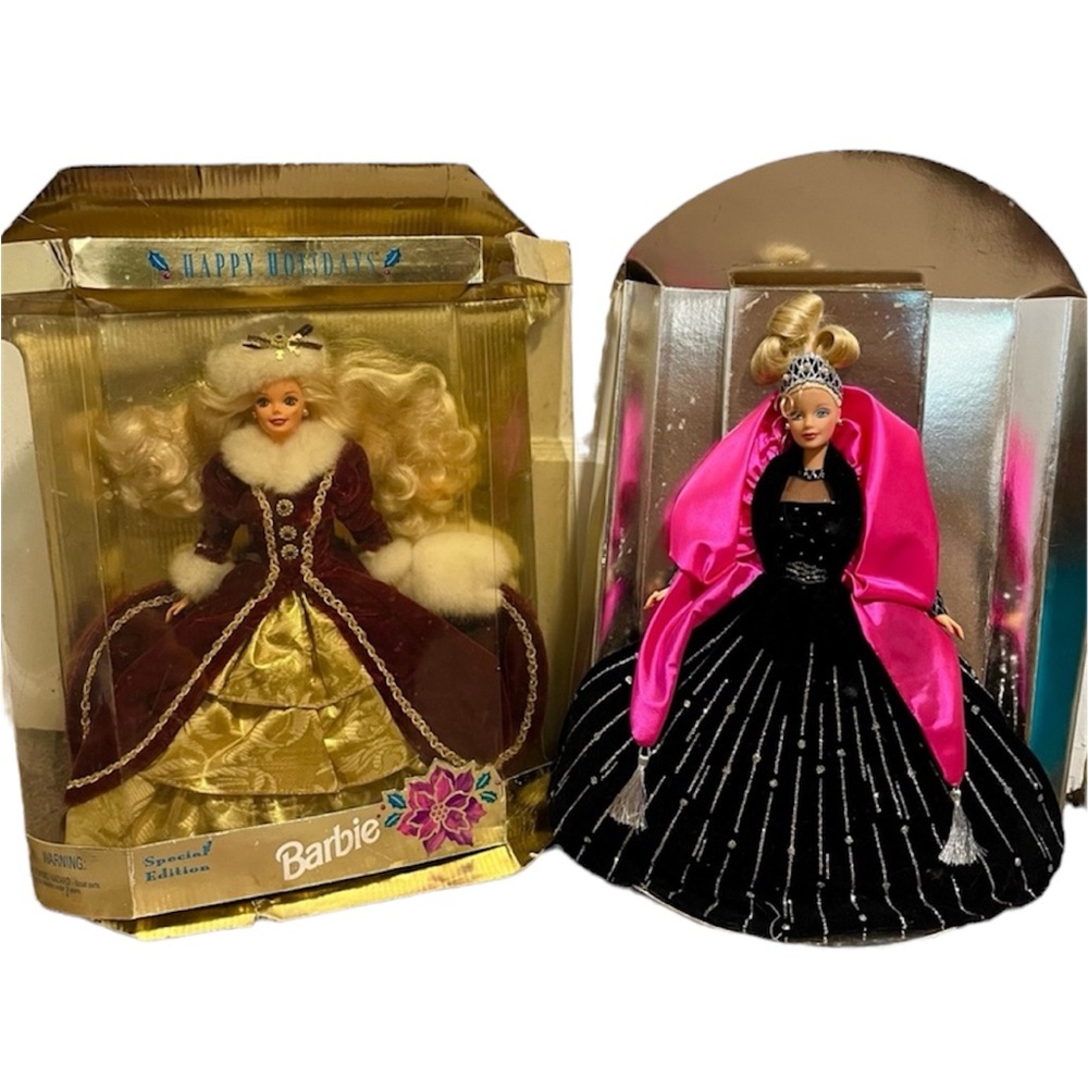 90’s Holiday Barbies Special Edition (2 PACK)